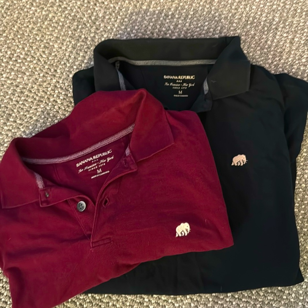 Pair of Banana Republic Polos